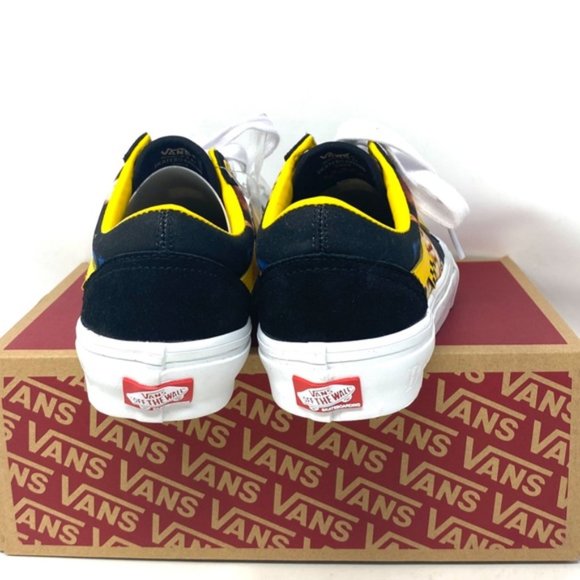 VANS Skate Old Skool Bruce Lee Shoes Low Black Women's Suede Canvas VN0A5FCBY23 - Picture 7 of 10